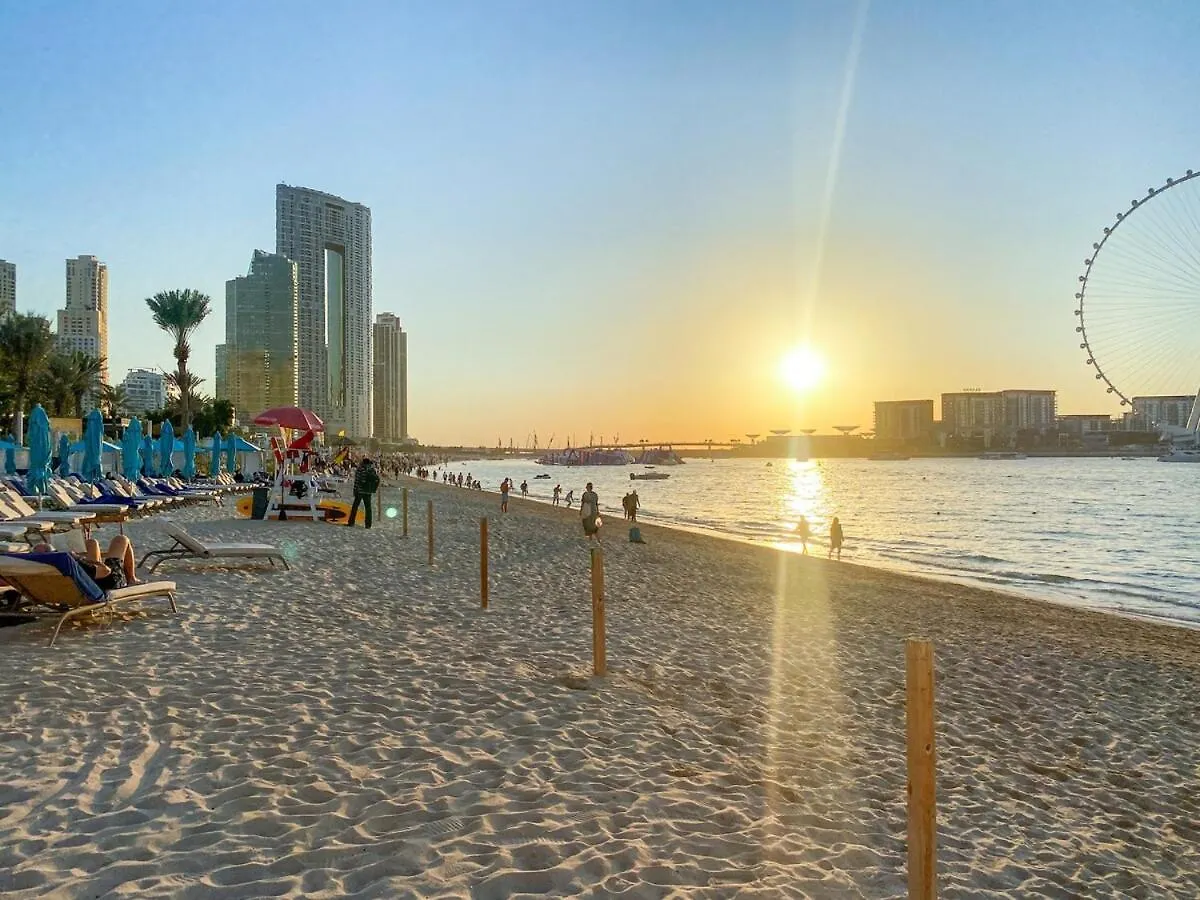 Apartment First Class 1Br Exclusive Beach Escape Dubai